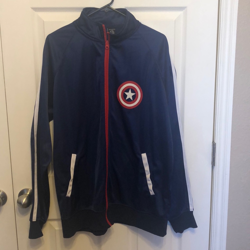 Captain America track jacket